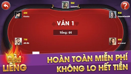 Cách tính điểm trong bài Liêng