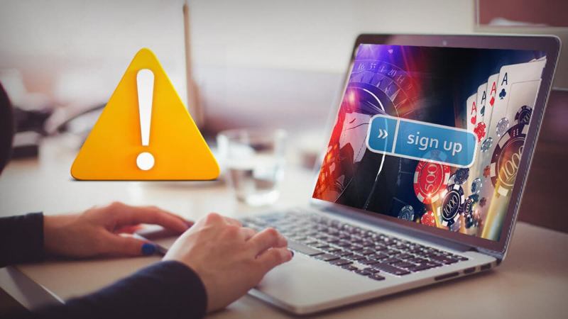 Casino online có quyền chặn truy cập 